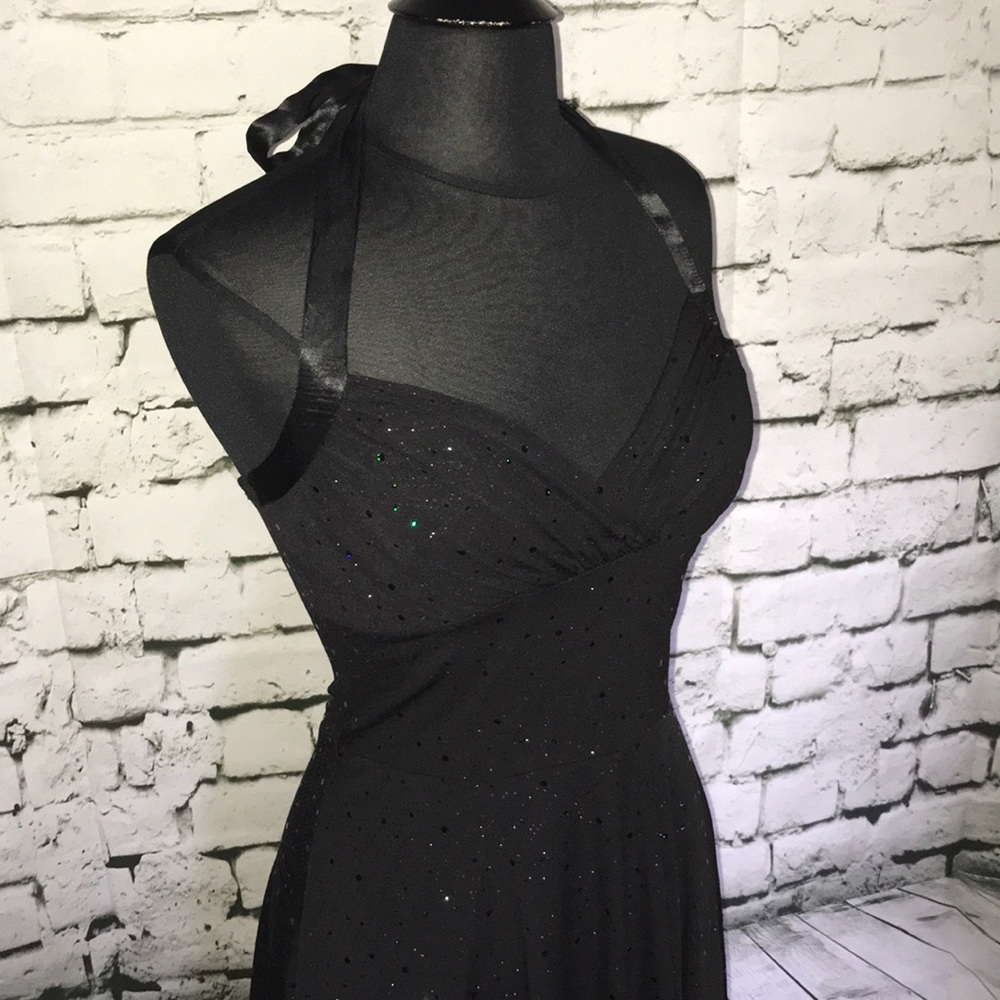 💃Sequined  black dress